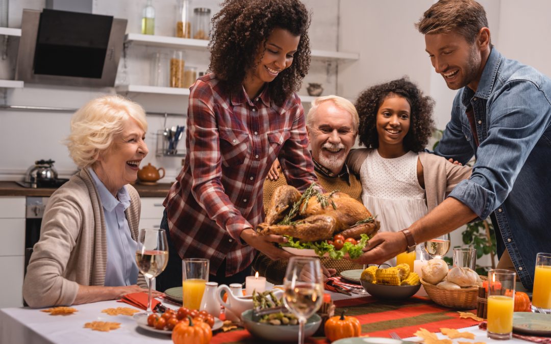 Family holiday dinner